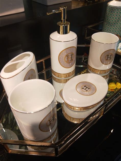 hermes bathroom set|hermes aquatic serenity.